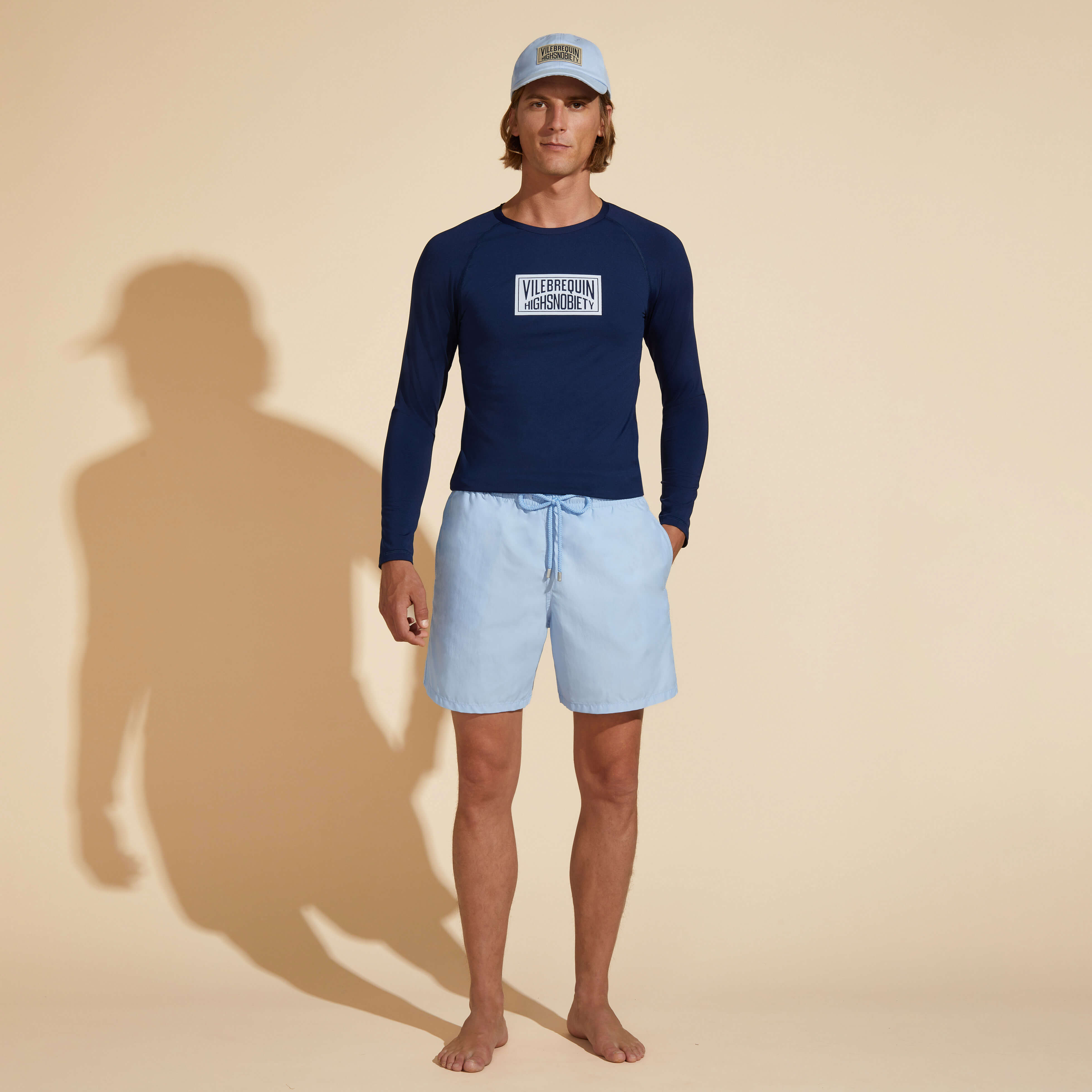 T-shirt anti-UV homme uni - Vilebrequin x Highsnobiety | Site Vilebrequin | REGZ3R52