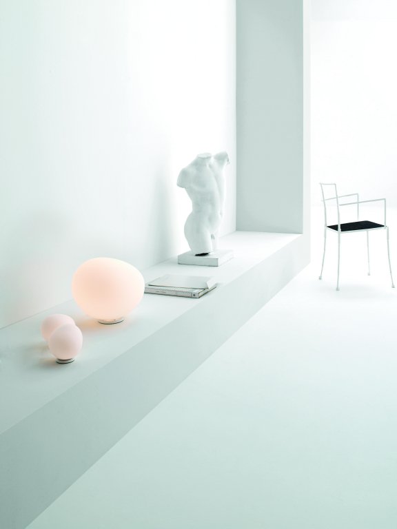 Foscarini Gregg Midi tafellamp retrofit wit