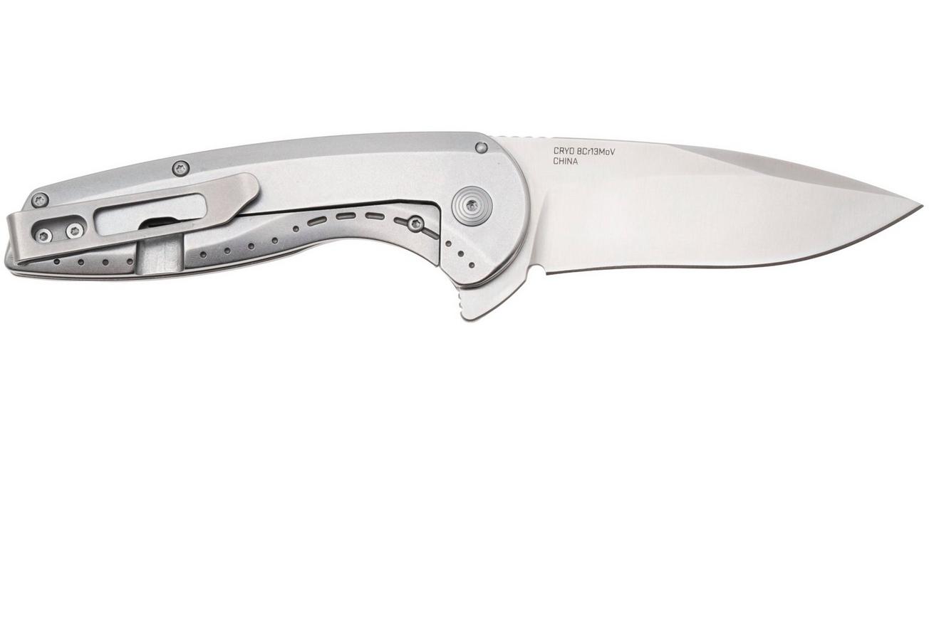 SOG Aegis FLK 2.0 14-41-03-43, Stonewashed 8Cr13MoV, Stainless Steel zakmes