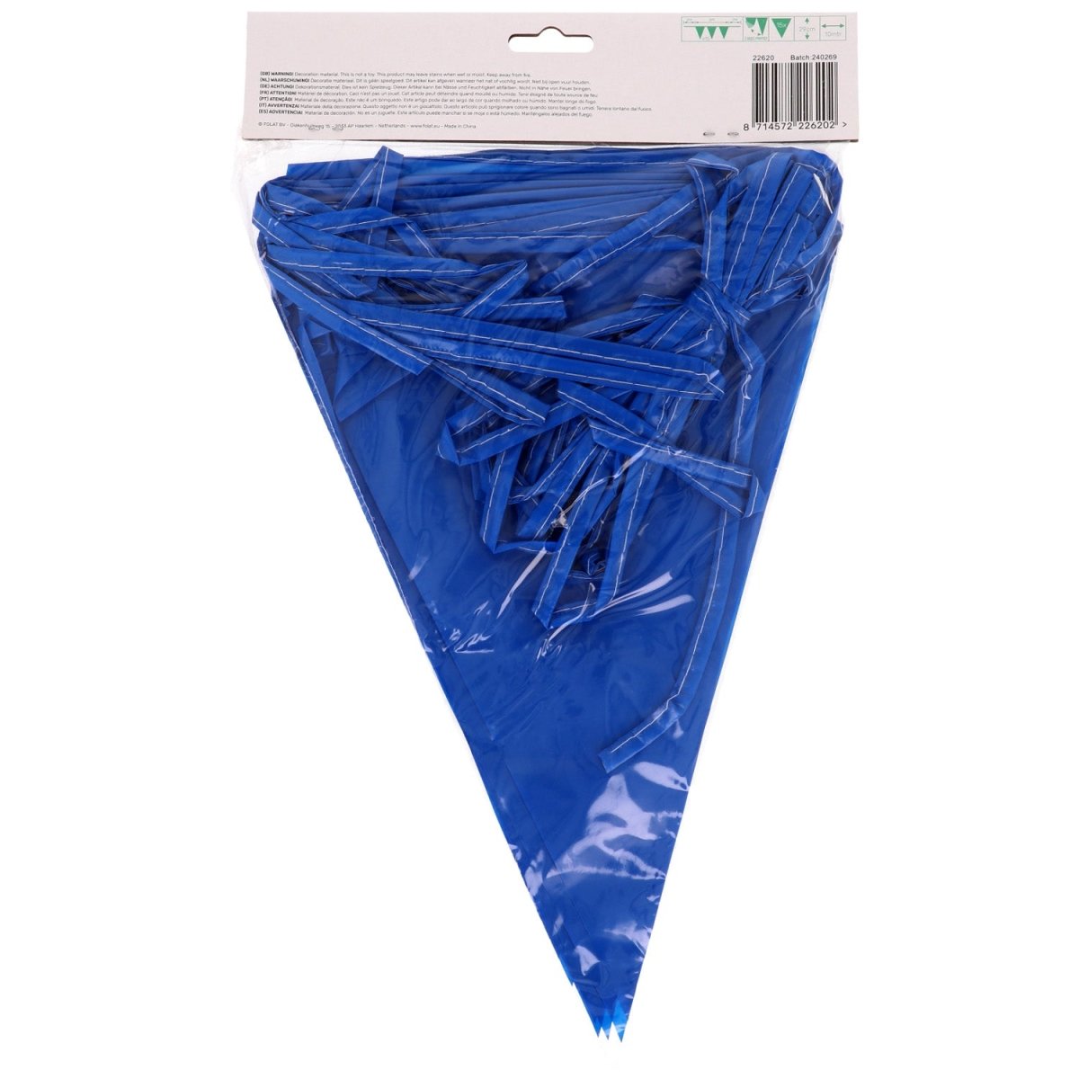 Blauwe Vlaggenlijn 10m