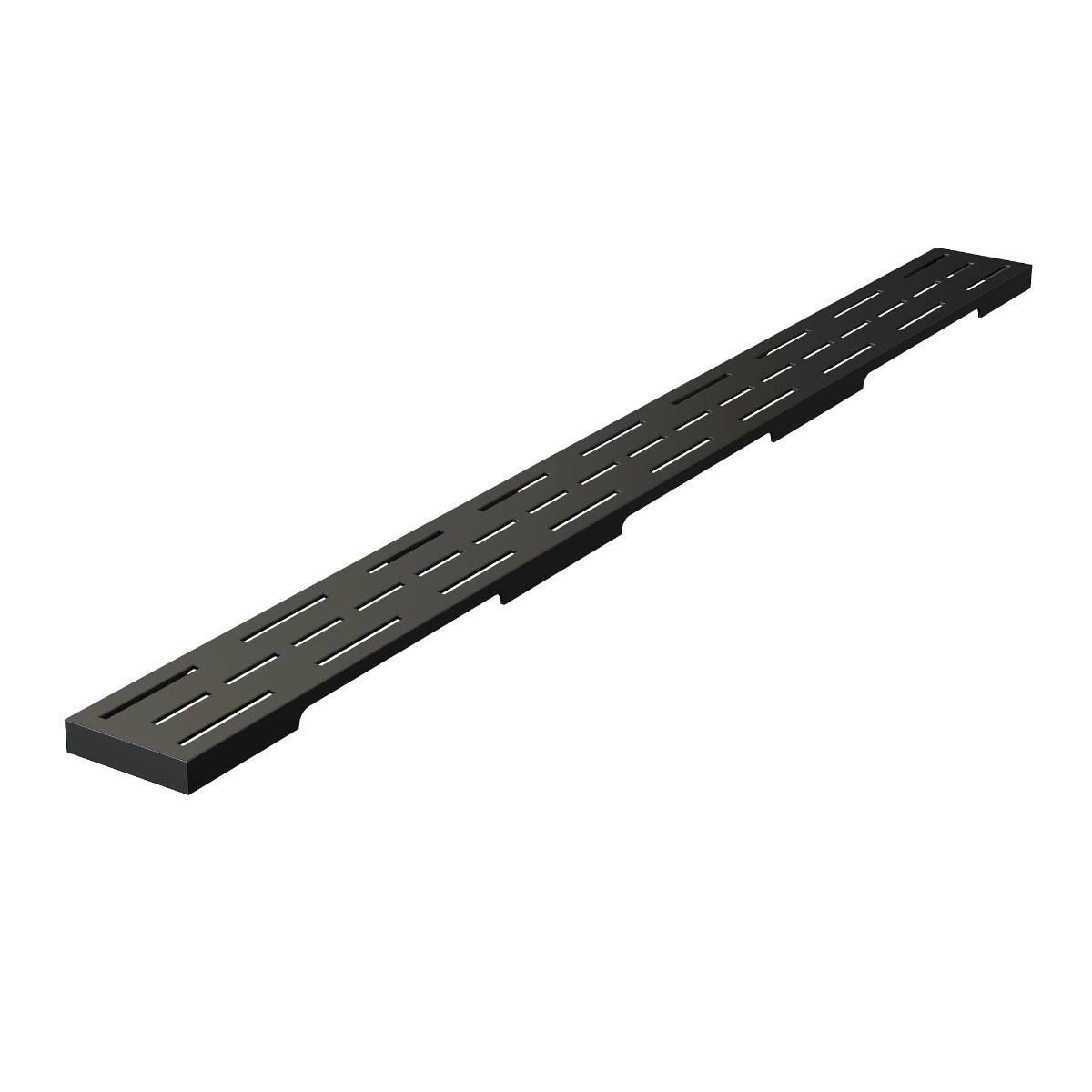 Brauer los standaard rooster 70cm zwart mat