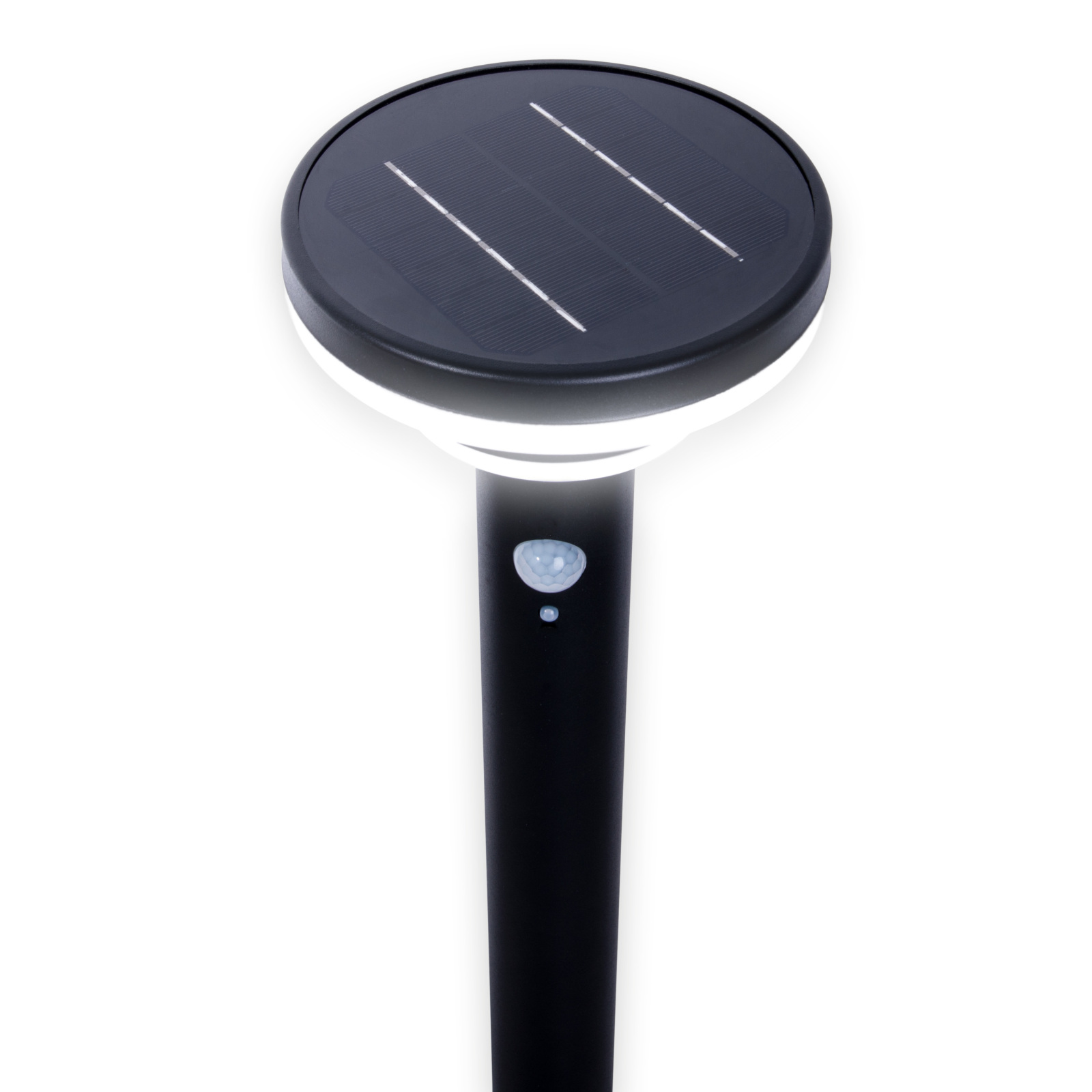 LED-Solar-Stehleuchte NORA - schwarz - 86 cm