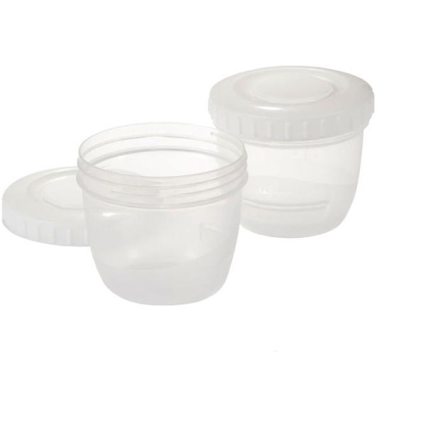 Difrax Voeding Bewaarbakjes (6Stuks)