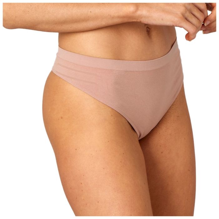 PureLime Dame Undertøj og basislag Seamless Thong Pink