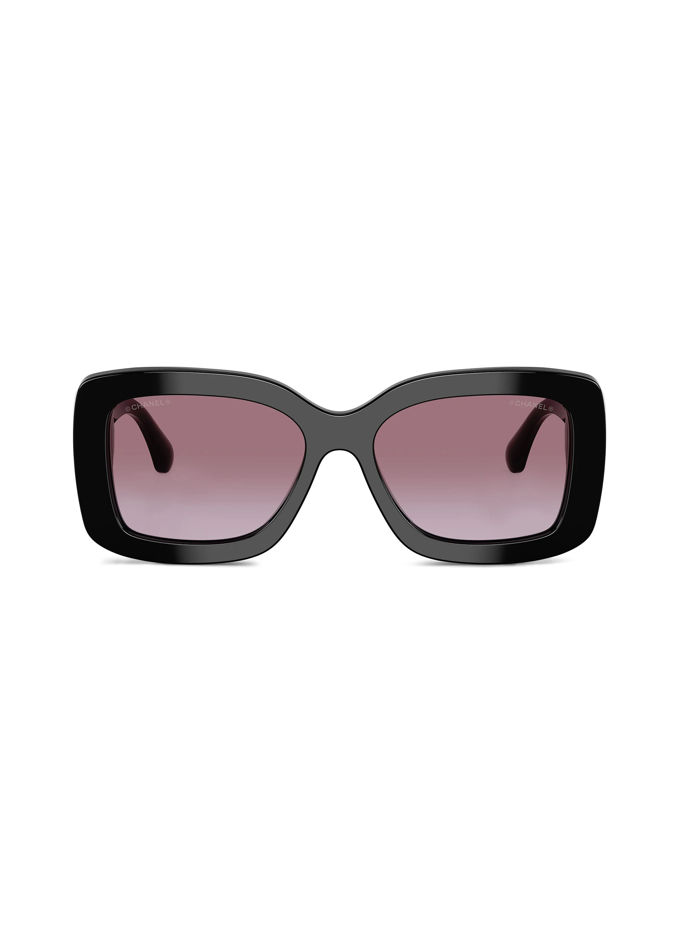 CHANEL Rechteckige Sonnenbrille