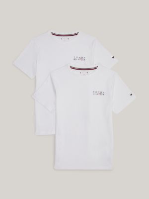Conjunto Essencial de 2 Camisetas com Logotipo Unissex