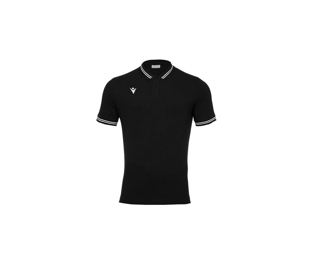 MACRON MA9332J - Polo Enfant Élégant à Bandes Contrastées