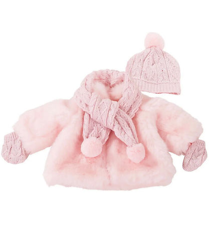 Götz Puppenkleidung - Kombi Baby - 30-33cm - Pink Winter