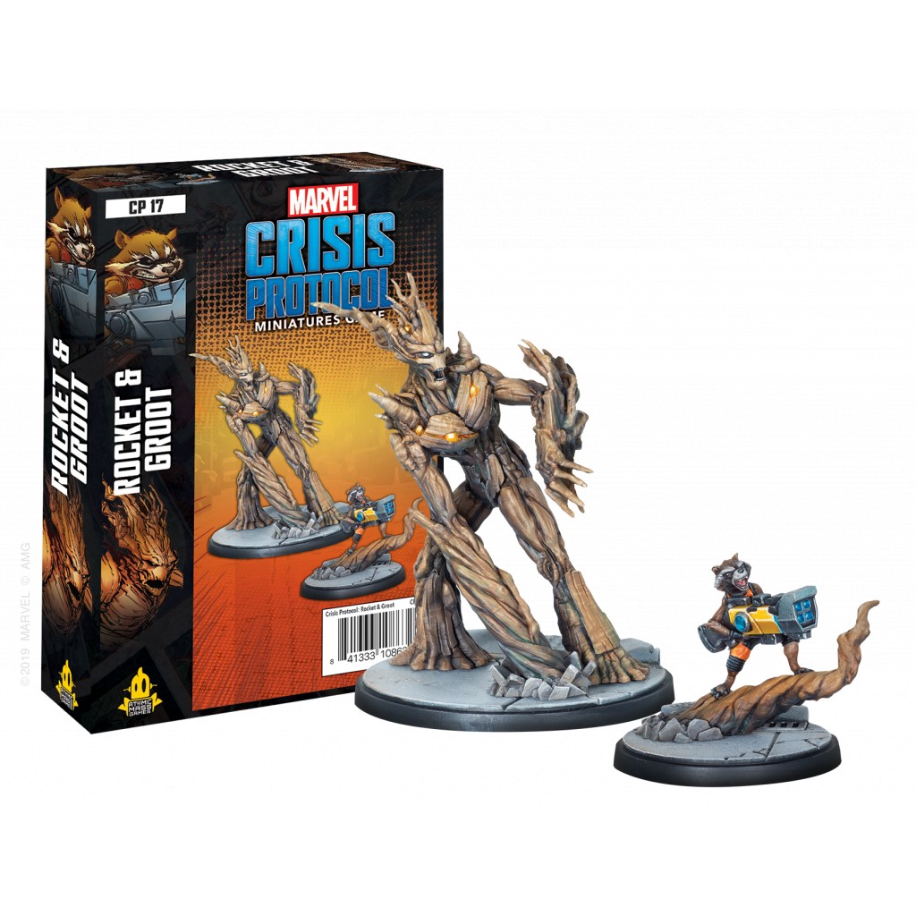 Marvel Crisis Protocol: Rocket Racoon & Groot