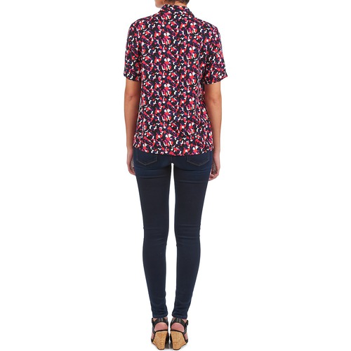 American Retro - NEOSHIRT - Noir / Rose / Orange