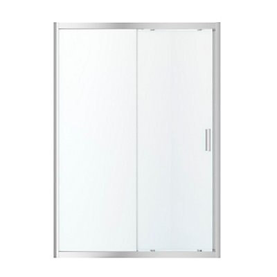 Porte de douche coulissante GoodHome Beloya transparente 140 cm