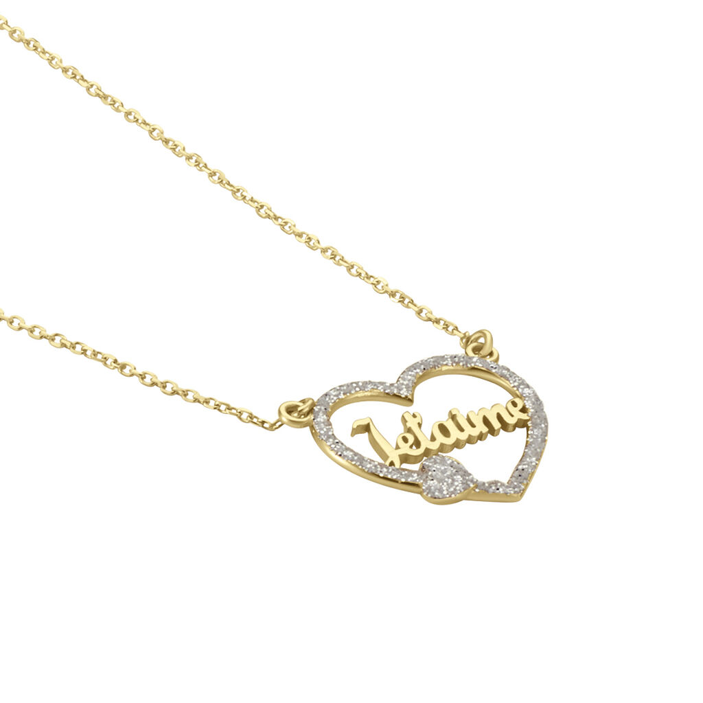 Collier Or Jaune Meria