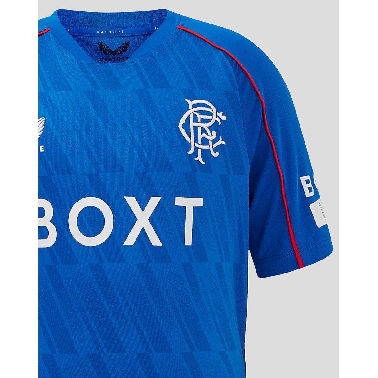 Castore Rangers Home Shirt 2024 2025 Juniors