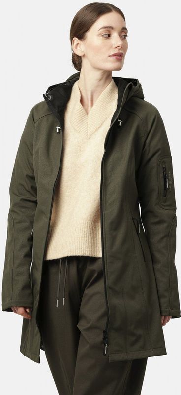 Ilse Jacobsen - RAIN37L-410 - Regenjas - Legergroen - Softshell