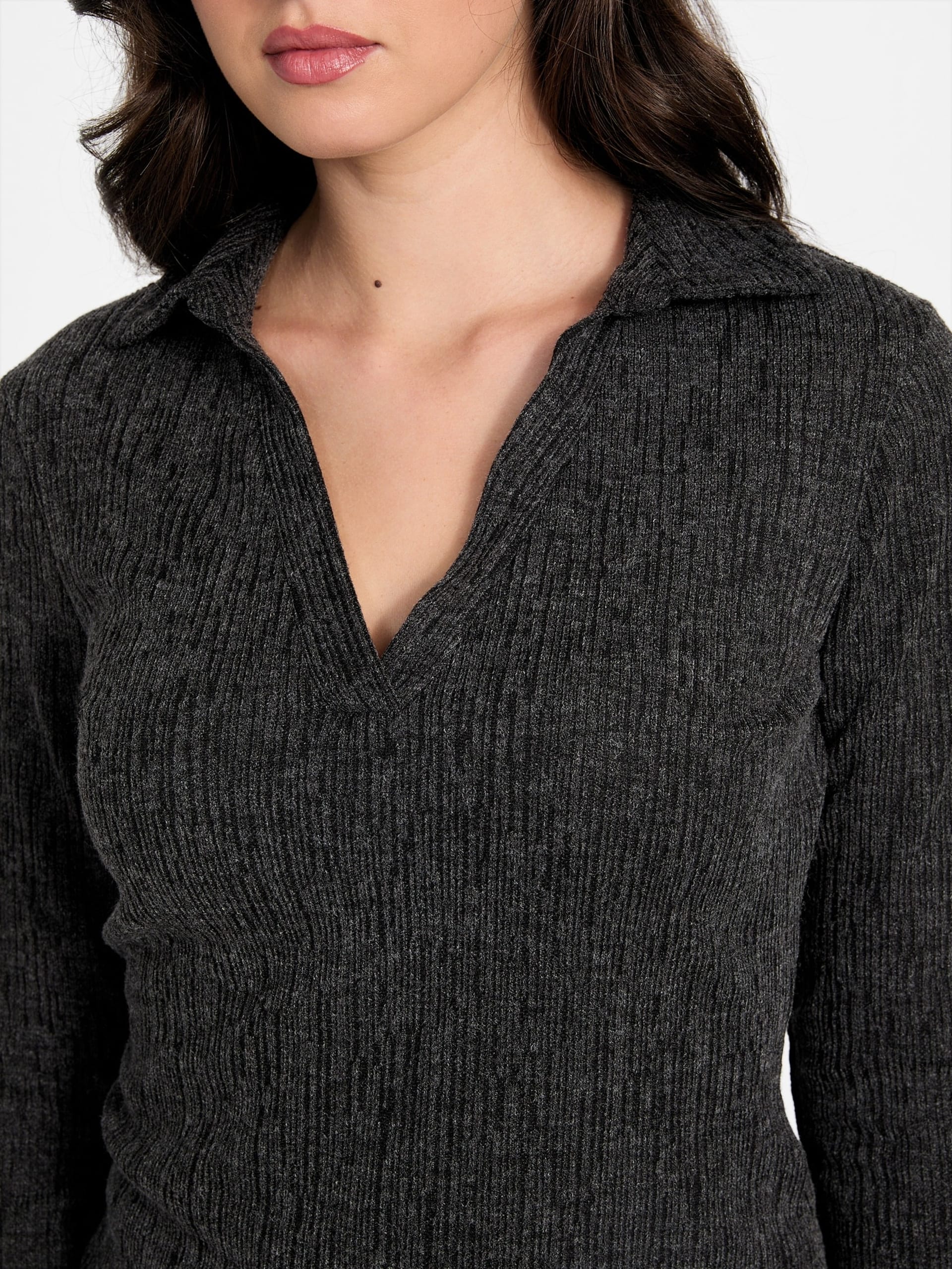 Blusa Jullita Lush Collar