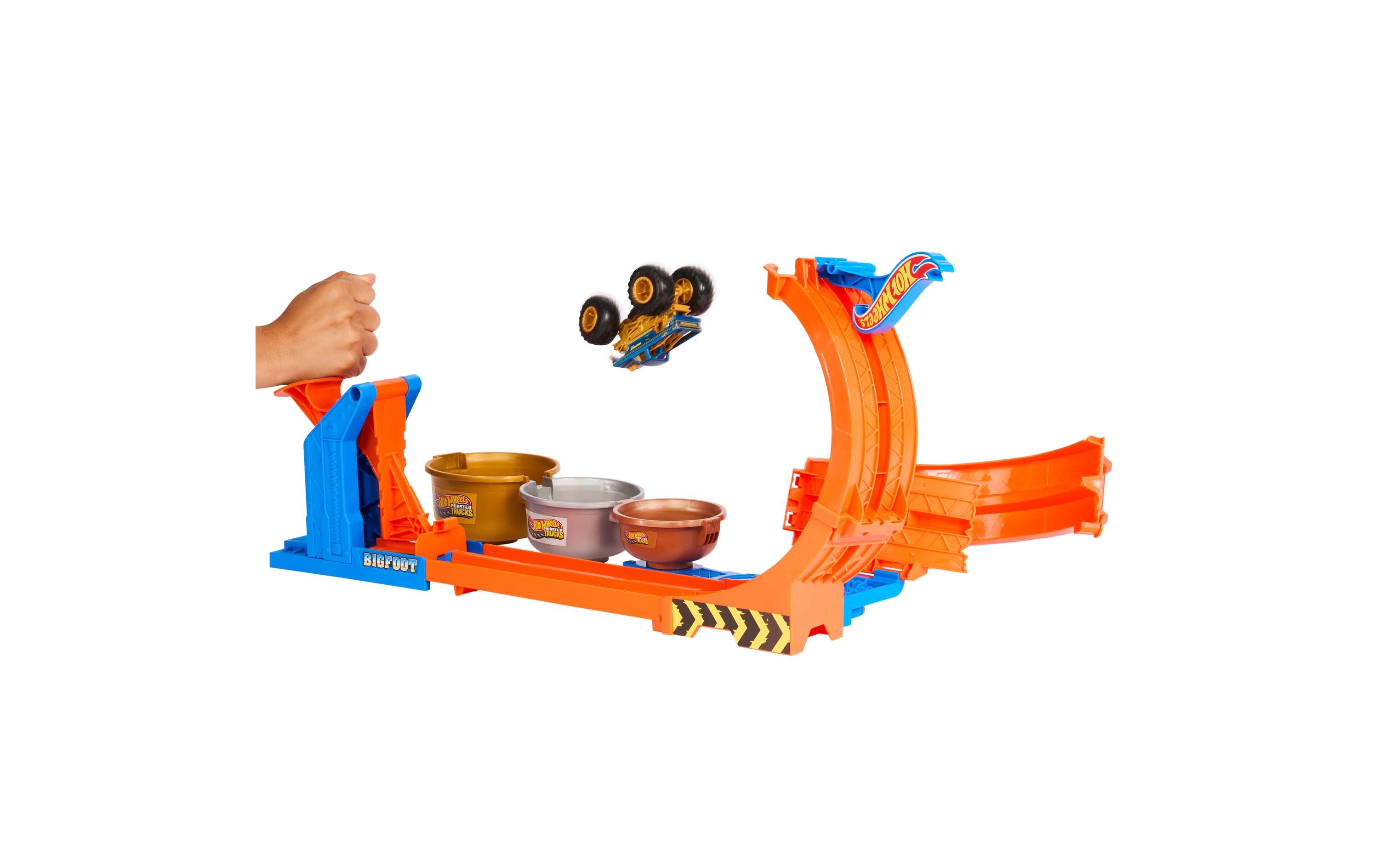 Monster Trucks Hot Wheels 2-in-1 LoopSpielzeugfahrzeug