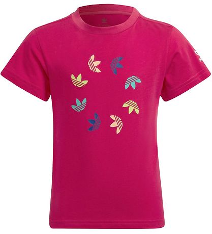 adidas Originals T-Shirt - Adicolor - Kräftiges Pink