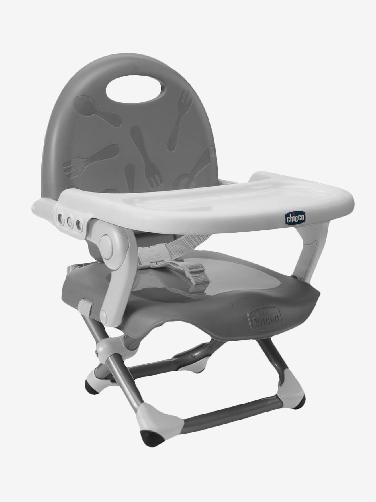 Cadeira elevatória Chicco Pocket Snack, verde médio, lisa