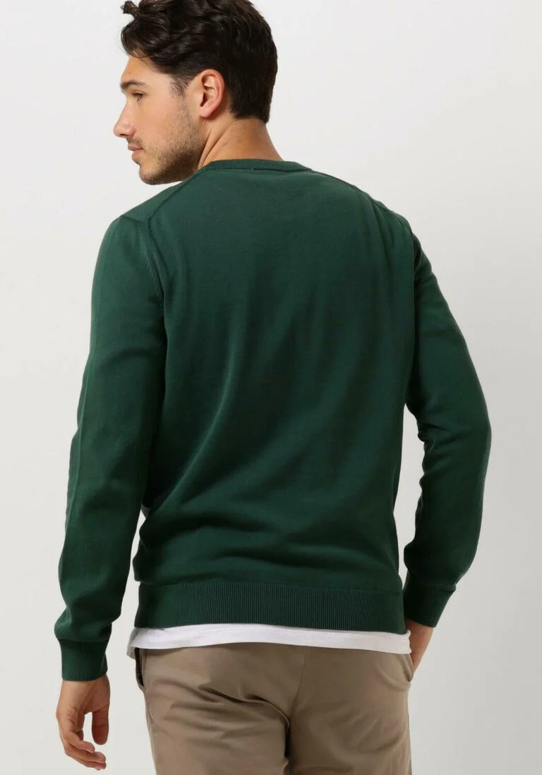 LACOSTE donkergroene lacoste trui 1ha1 men sweater