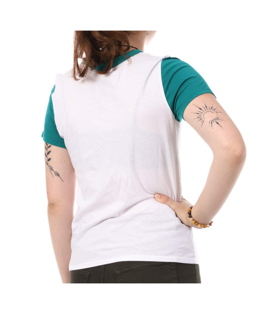 T-shirt Blanc Femme Vans Tangle Range