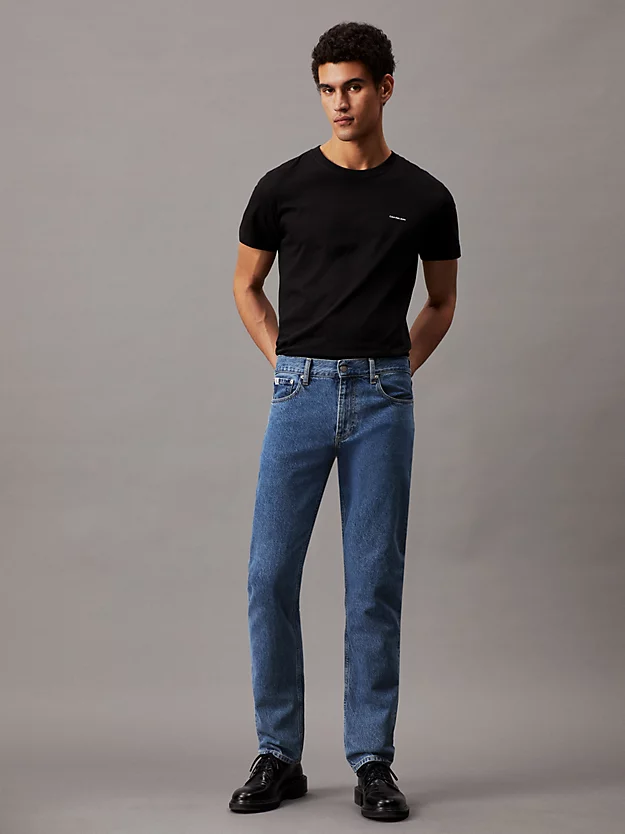 Calça jeans reta autêntica