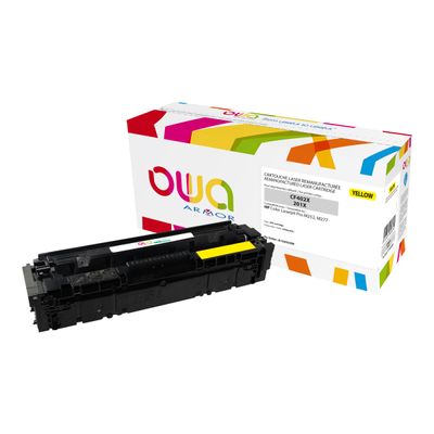 Cartouche laser compatible HP 201X - jaune - Owa K15835OW
