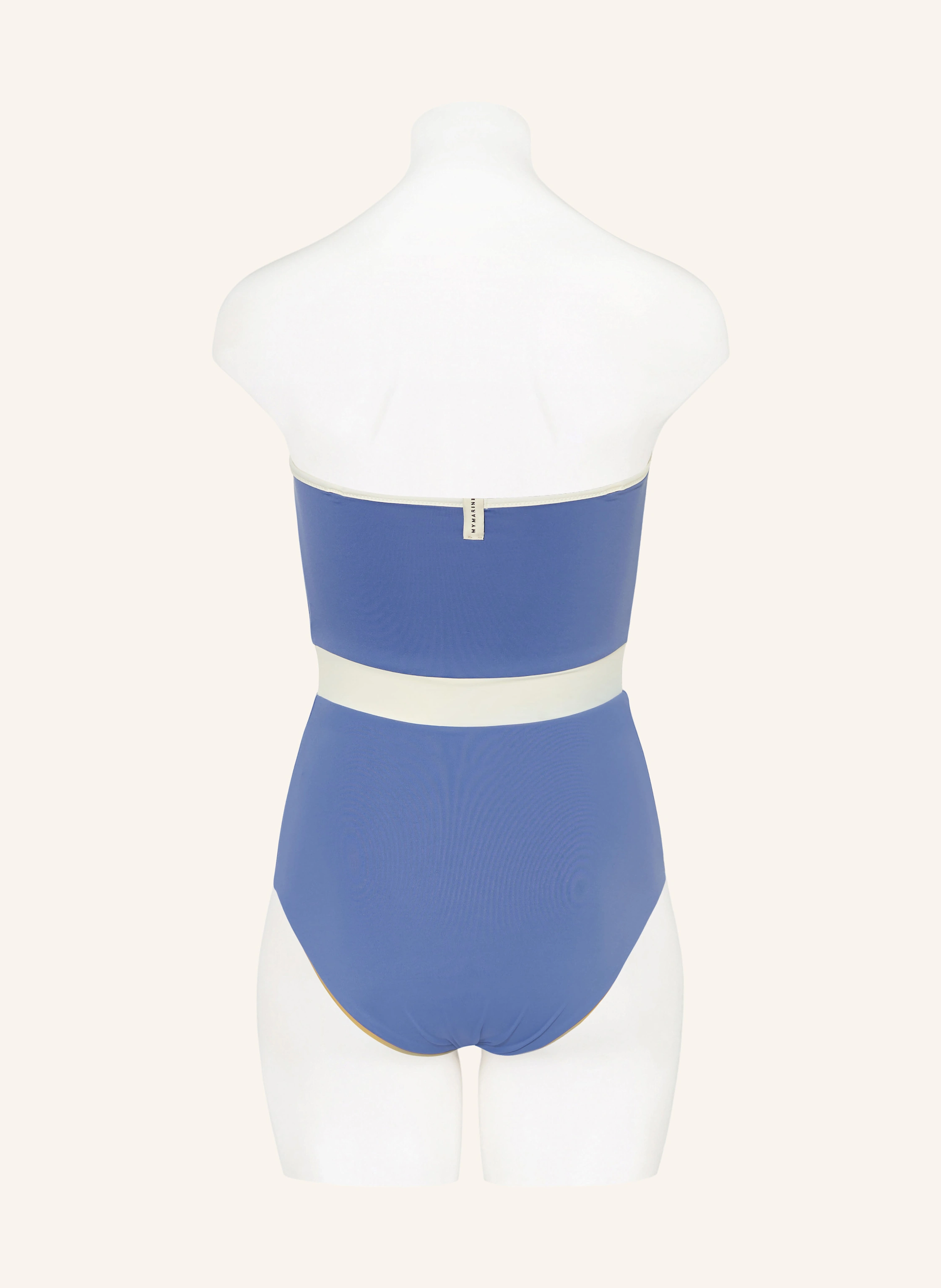 MYMARINI Bandeau-Badeanzug BANDEAUSUIT zum Wenden mit UV-Schutz 50+
