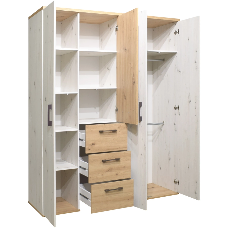 Mäusbacher Kinderzimmer Micha 4-türig weiß