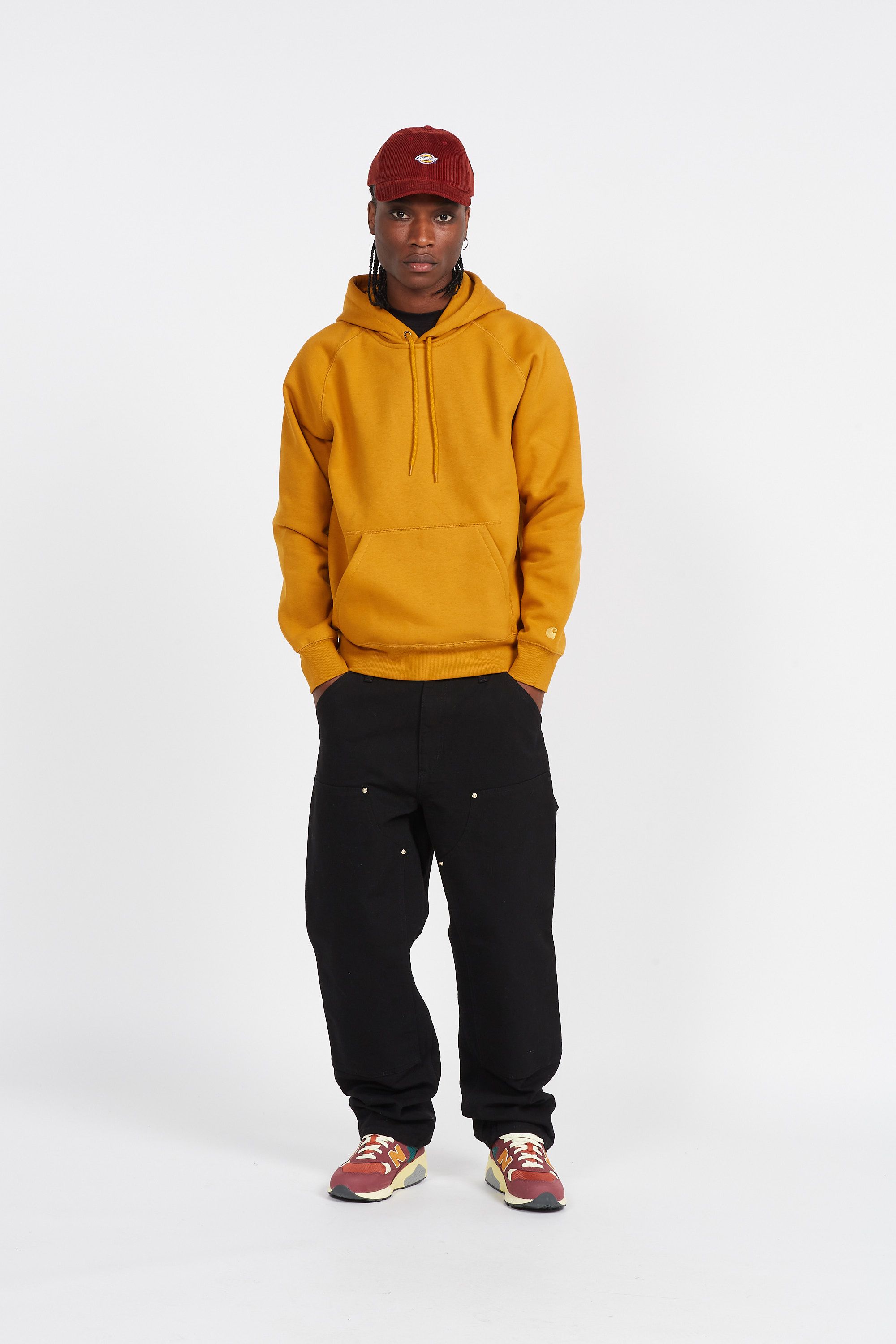 CARHARTT WIP Pantalon Double Knee Noir