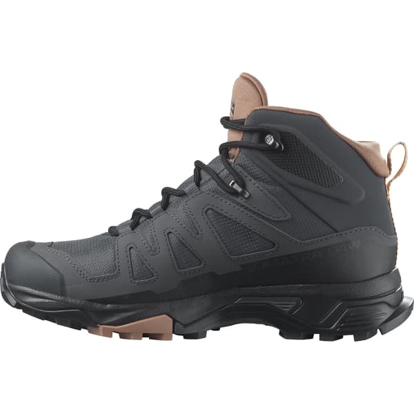 Chaussure de randonnée mid SALOMON X ULTRA 4 MID GORE-TEX W EBONY/MOCHA MOUSSE/ALMOND CREAM