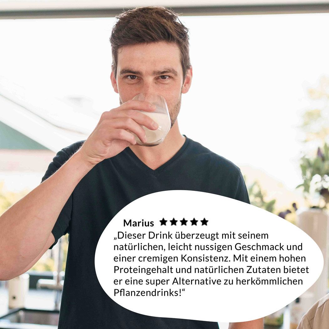 Pelster's Hafer-Mandeldrink