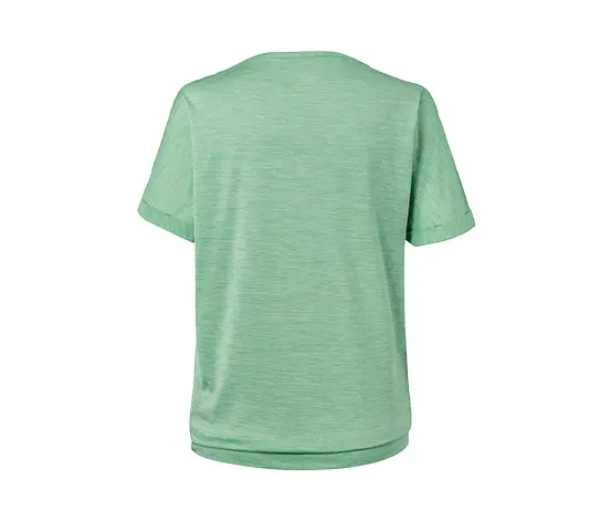 Funktionsshirt, mintfarben meliert