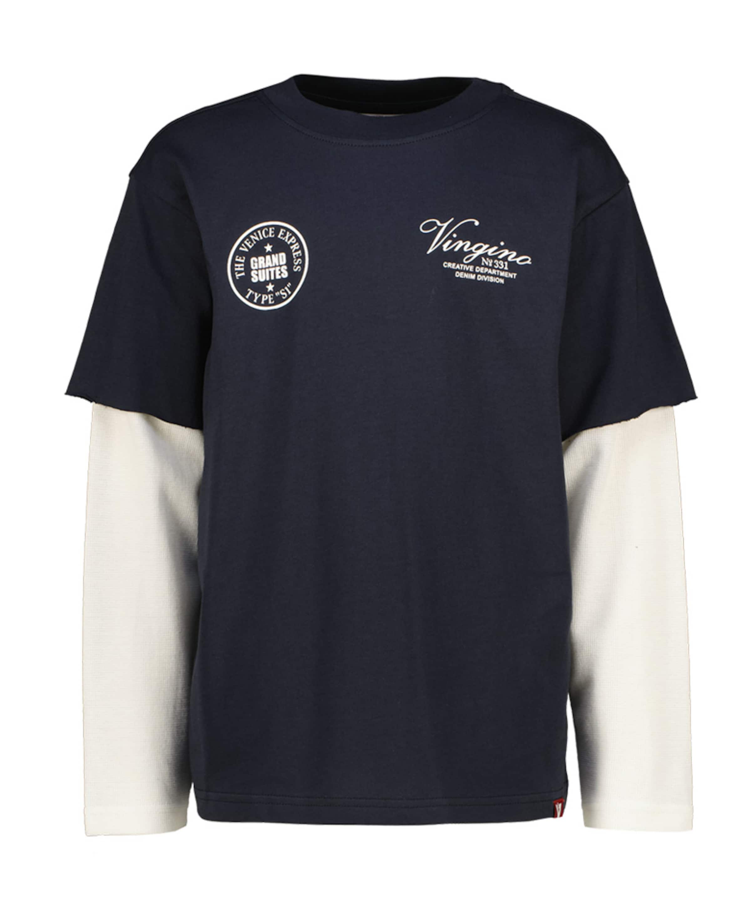 Vingino Jongens longsleeve blauw