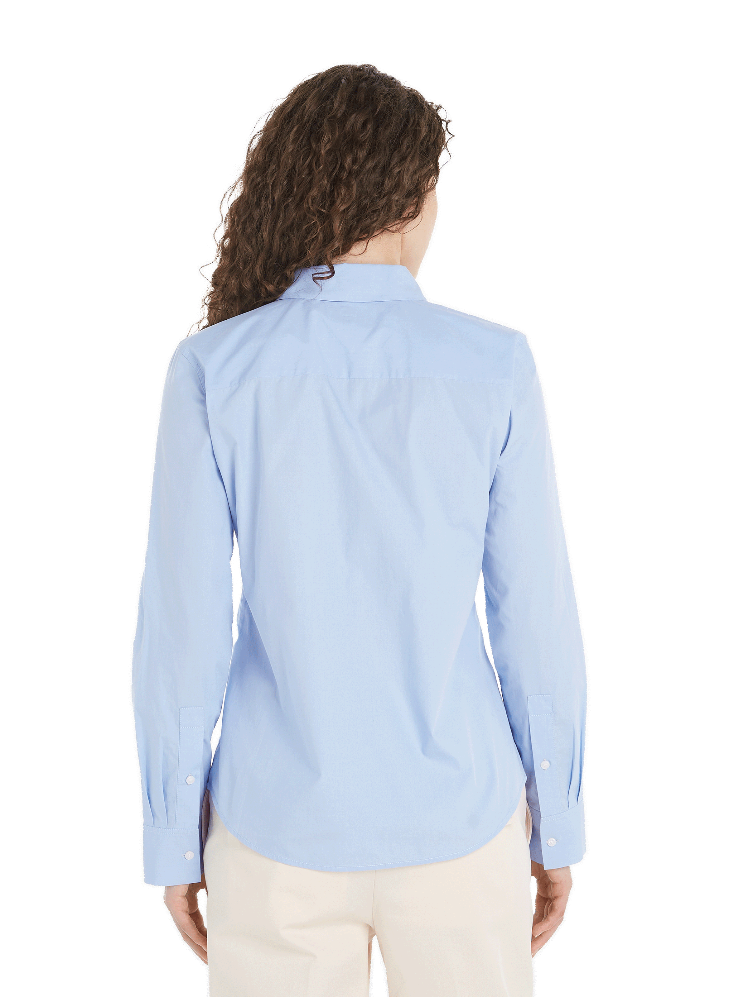 TOMMY HILFIGER Chemise à logo - Bleu