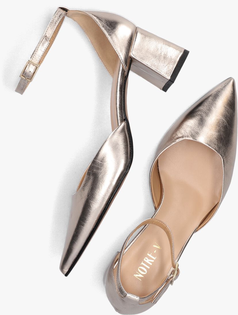 NOTRE-V gouden notre-v pumps 35514