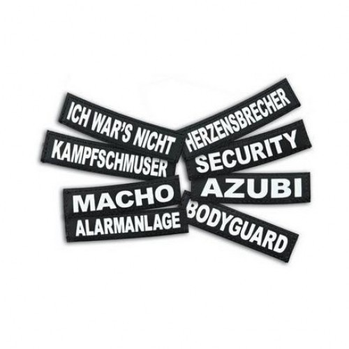 Etiquetas personalizadas para o arnês Julius K9