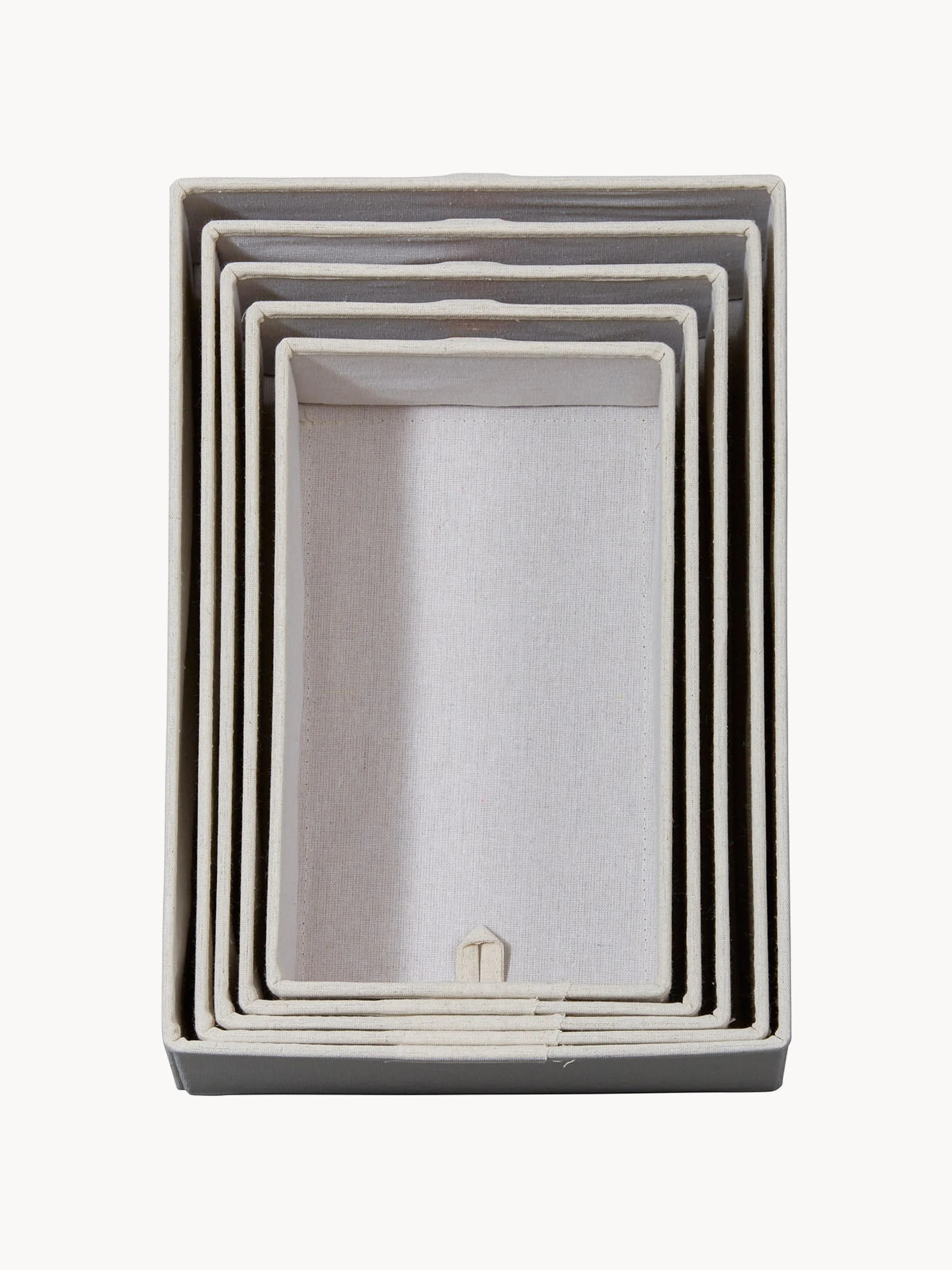 Opbergdozen Premium, 5 stuks