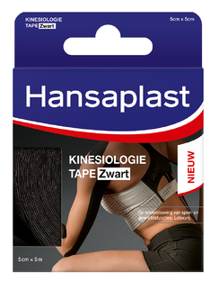 Hansaplast Kinesiologie Tape Zwart 1ST