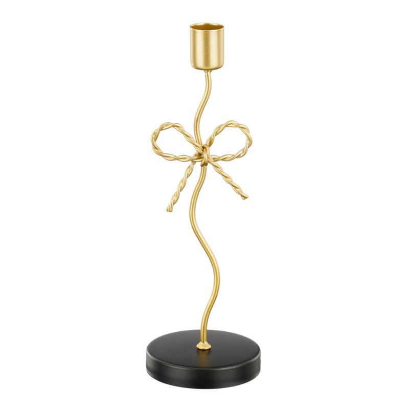 Mica Decorations Strikje - Kandelaar - Goud