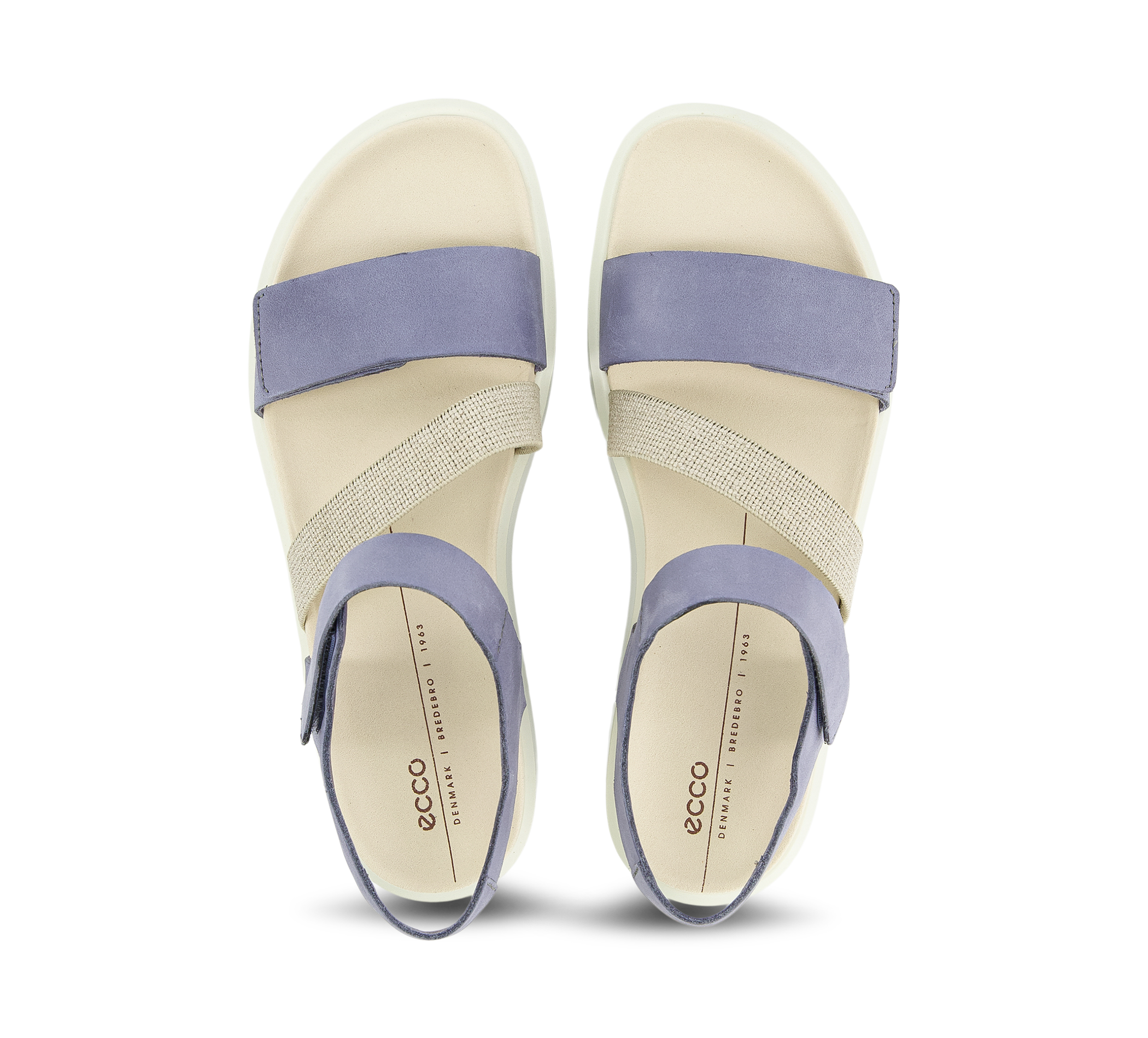 Ecco Flowt - Riemchensandalen blau