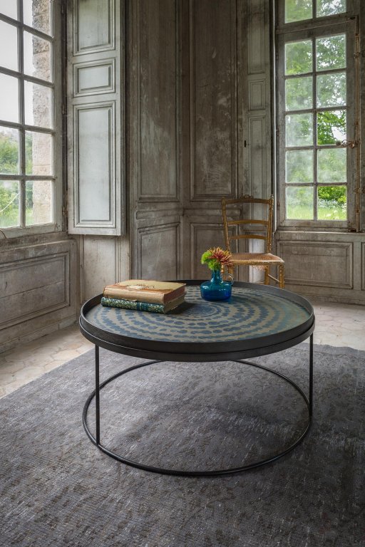 Ethnicraft Tray round salontafel XL 93