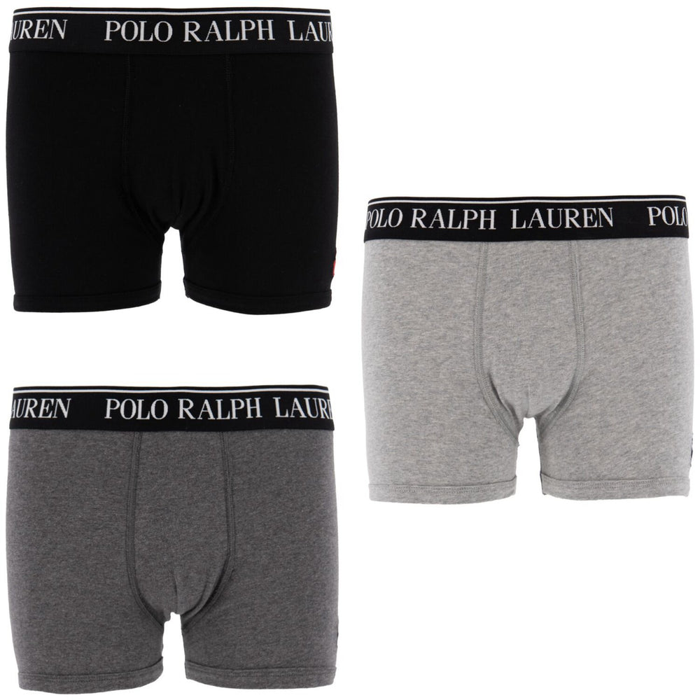 Køb Polo Ralph Lauren Andover Heather Bomuld Stretch 3 Pack Boxer/Brief