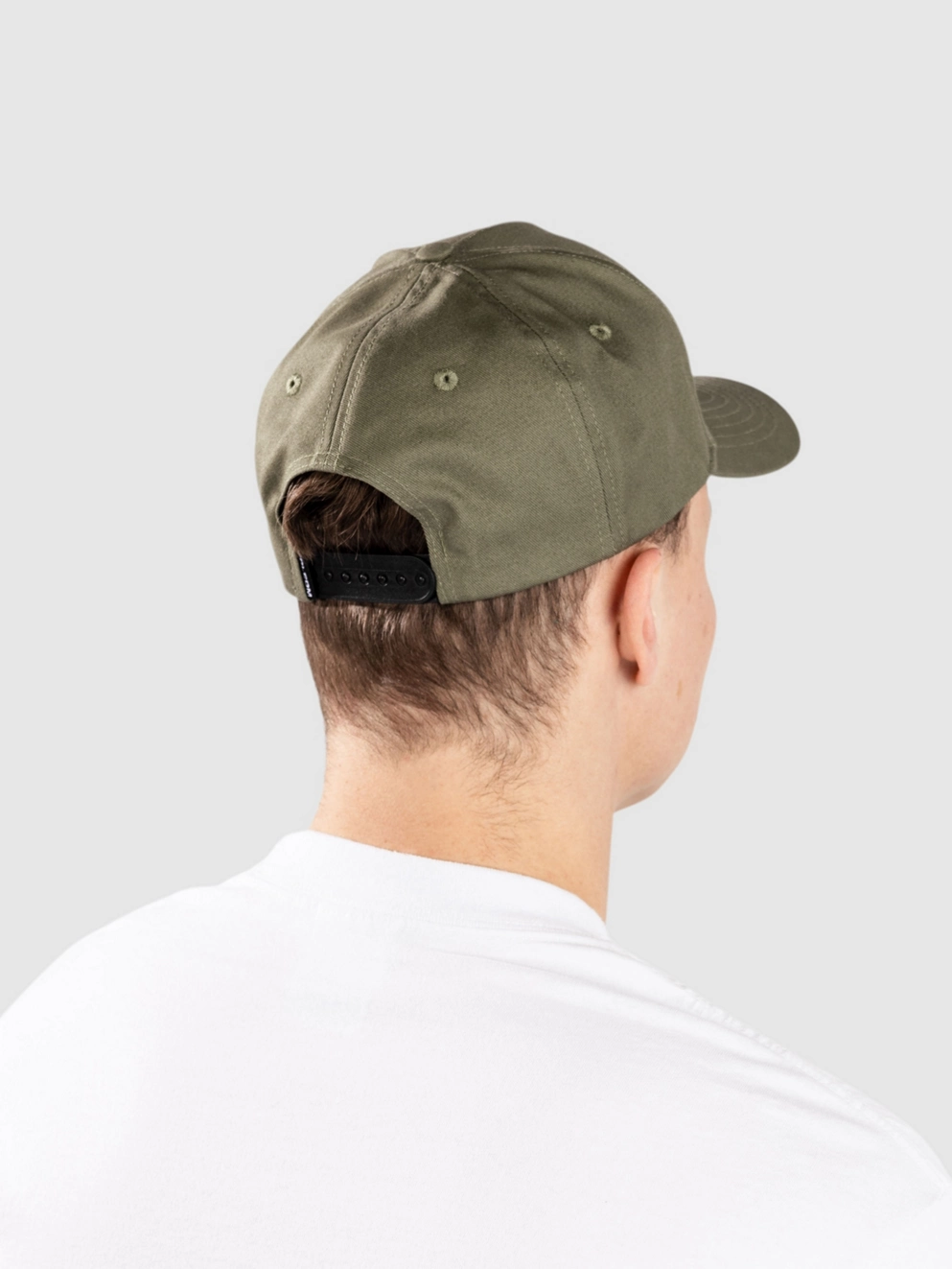Volcom Embossed Stone Adj Cap light olive