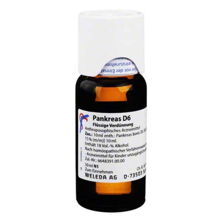 Pankreas D 6 Dilution, 50 ml