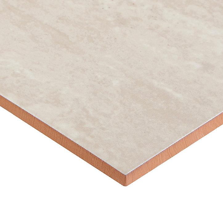 Carrelage mural ivoire 20x60cm Soft travertin mat