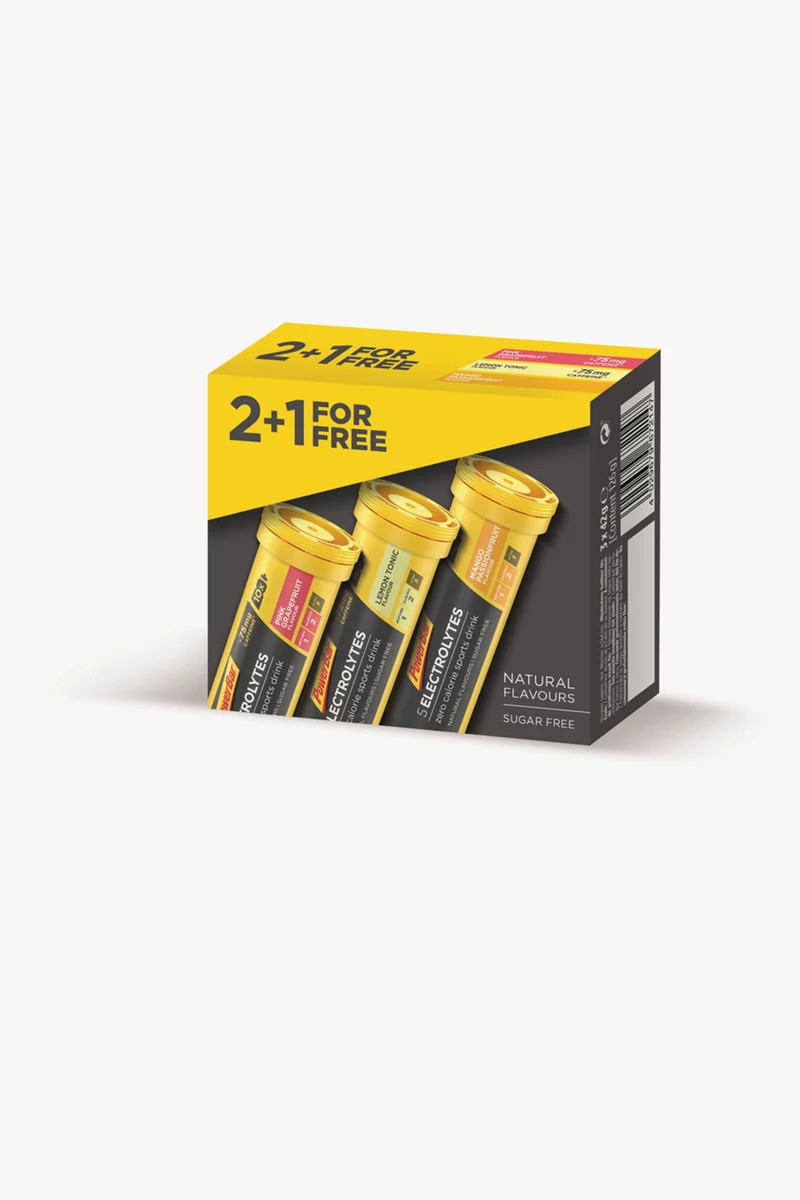 Powerbar Electrolytes Multiflavour 3 x 42 g Brausetabletten