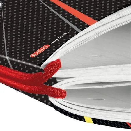 Herlitz Notizheft PP A4 Flex Comic kariert liniert
