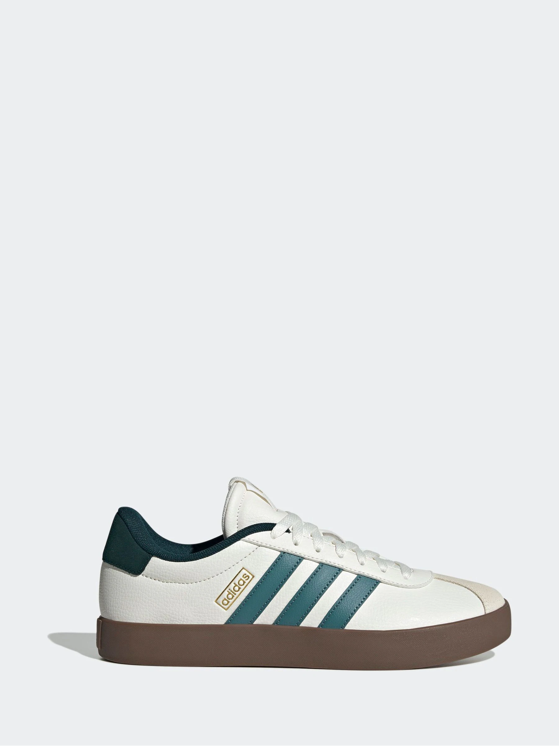 Wit/groen - adidas VL Court sneakers