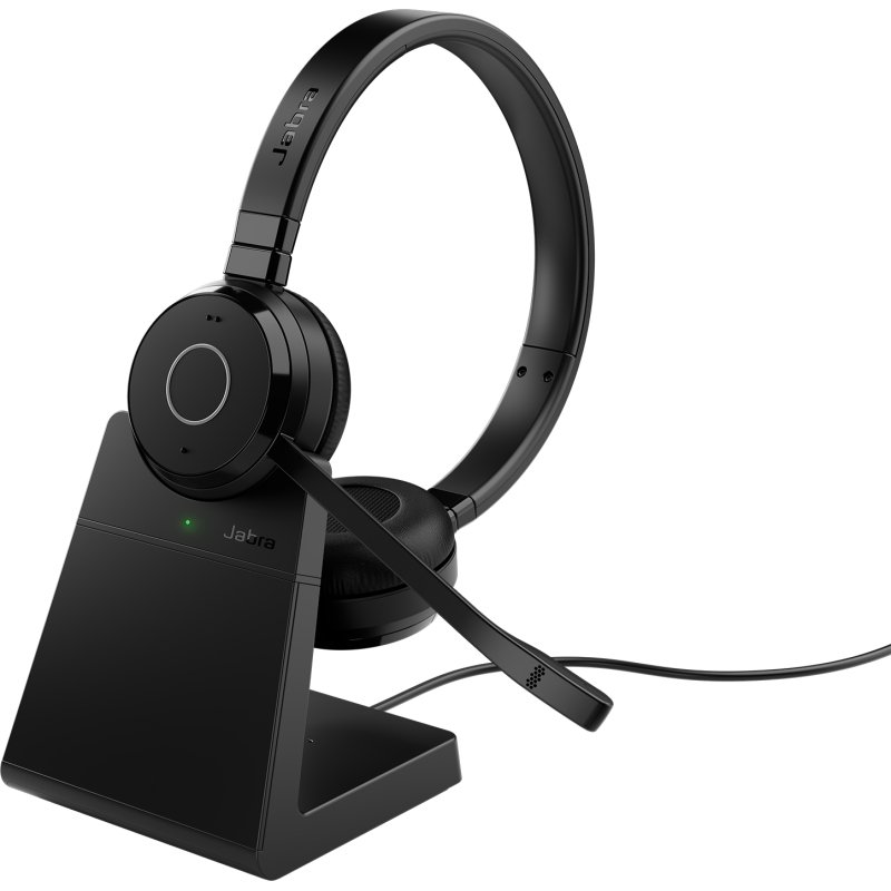 Jabra Evolve 65 TE Casque Avec fil &sans fil Arceau Bureau/Centre d'appels USB Type-A Bluetooth Noir