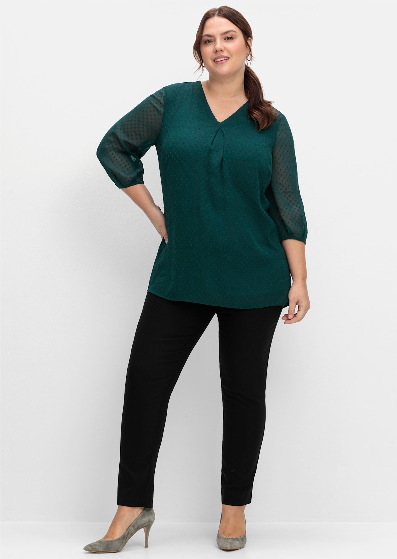 Sheego Longbluse